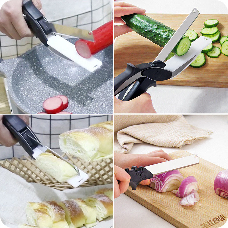 Gonsy Home 2 In 1 Cutting Board Utility Knife