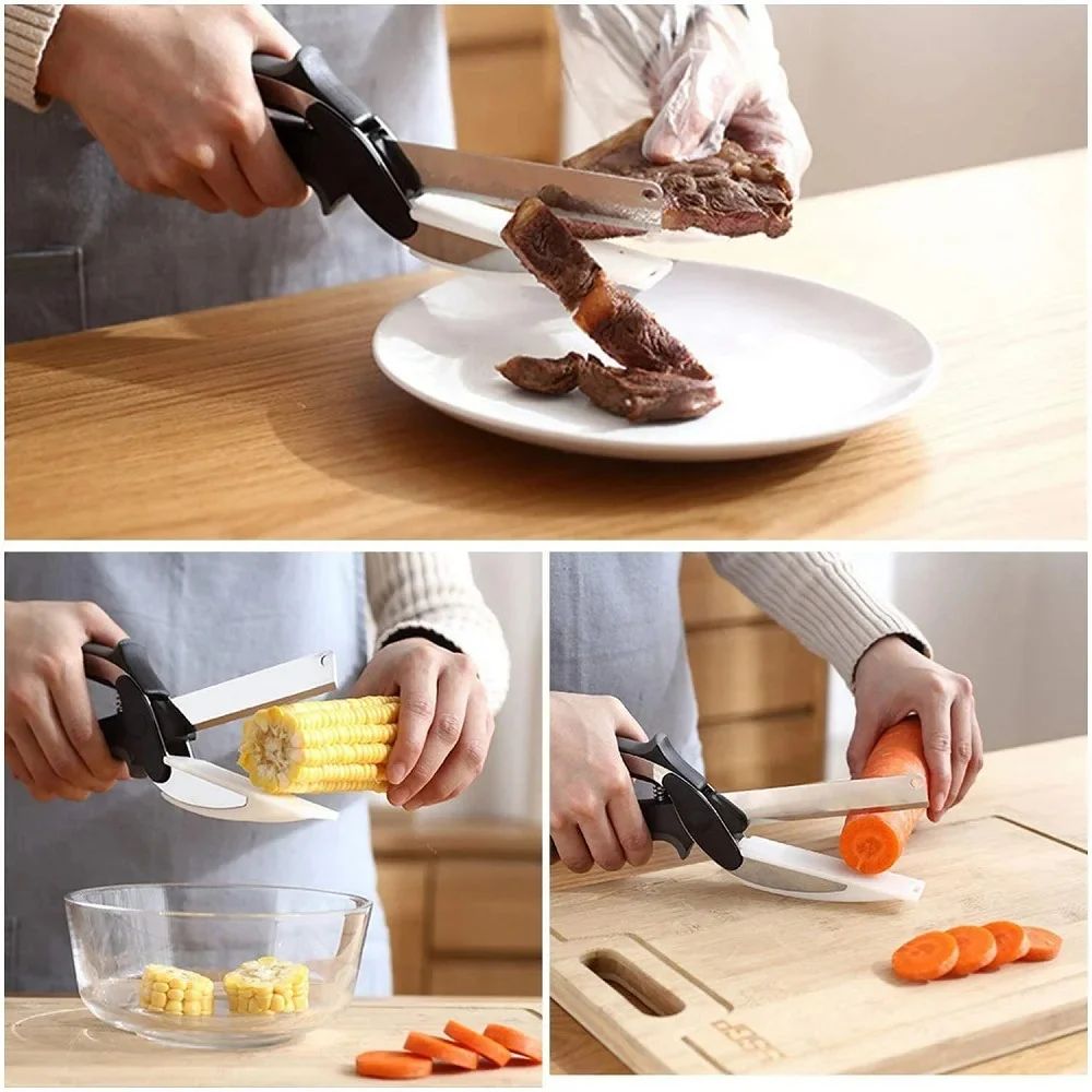 Gonsy Home 2 In 1 Cutting Board Utility Knife